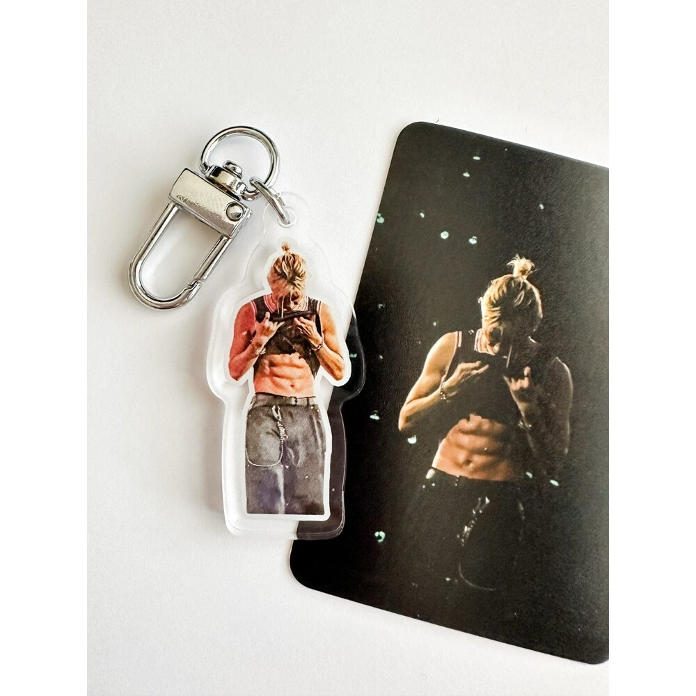 Stray Kids Felix Abs Stay Concert Pic Keychain Accessory Skz Kpop bias idol